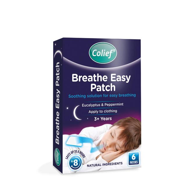 Colief Breathe Easy Patch, 6 Per Pack