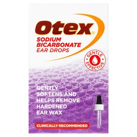 Otex Sodium Bicarbonate Ear Drops | Ocado