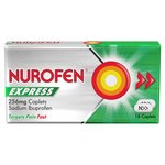 Nurofen Express Pain Relief Sodium Ibuprofen Caplets