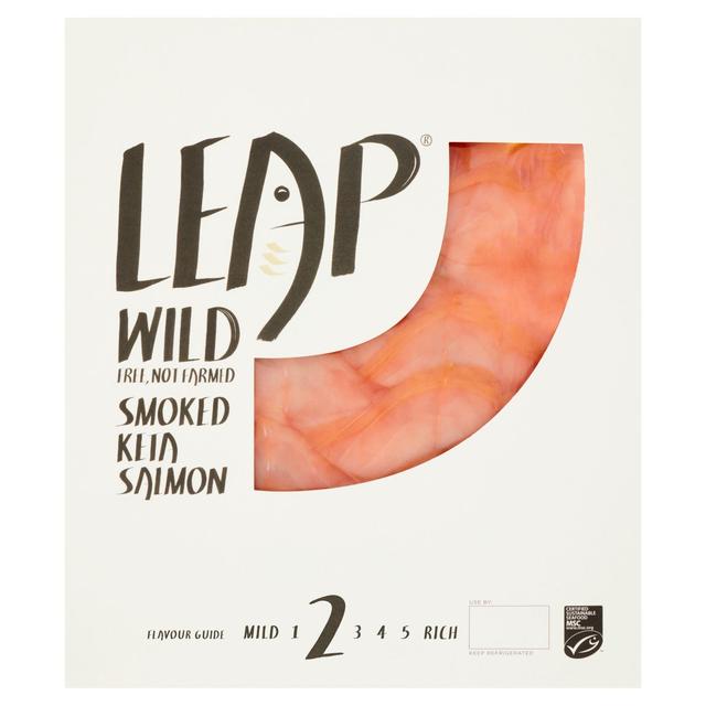Leap MSC Wild Smoked Keta Salmon, 100g