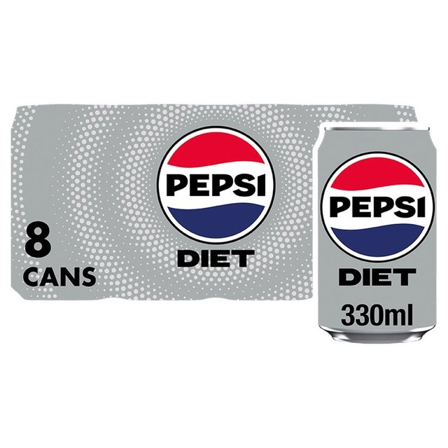 Pepsi Diet, 8 x 330ml