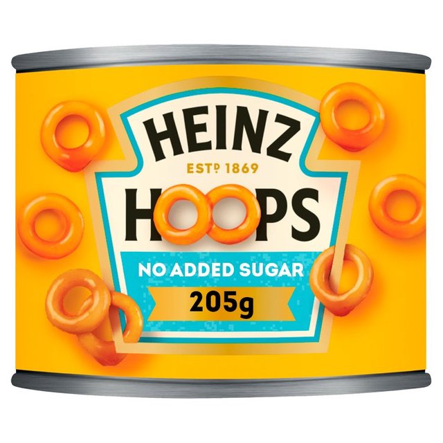 Heinz No Added Sugar Spaghetti Hoops, 200g