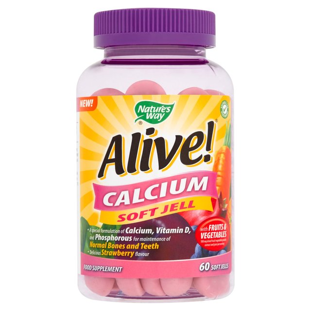 Alive! Calcium Soft Jell, 60 Per Pack