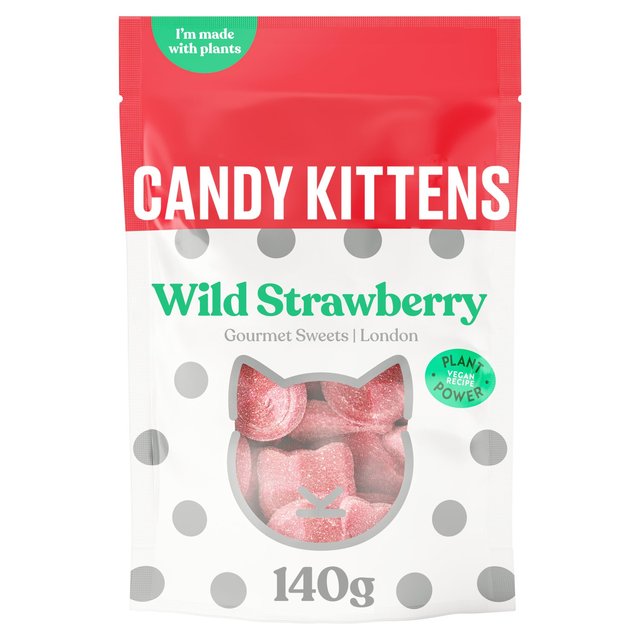 Candy Kittens Wild Strawberry, 140g