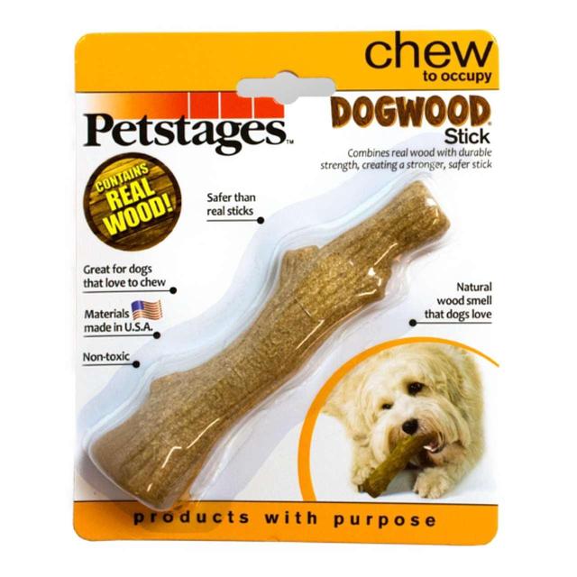 petstages dogwood stick dog chew toy large