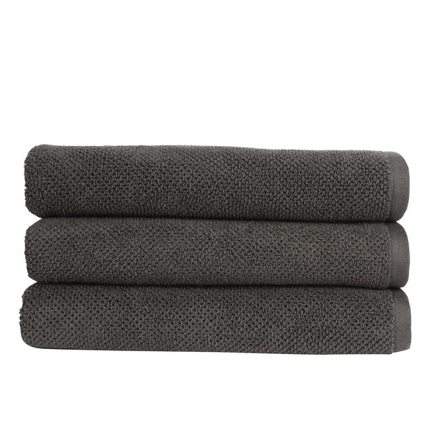 Christy Grey Cotton Brixton Bath Towel, 70x125cm, 70 x 125cm