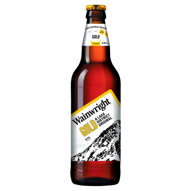 Thwaites Wainwright Golden Ale Beer Bottle, 500ml