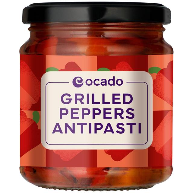 Ocado Grilled Peppers Antipasti, 280g