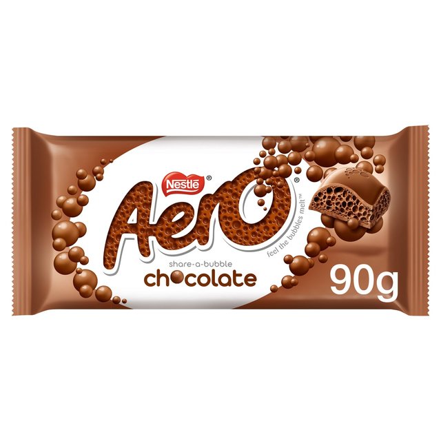Aero Milk Chocolate Sharing Bar, 90g