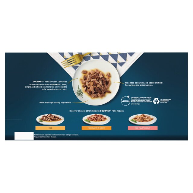 Gourmet Perle Cat Food Ocean Collection Ocado