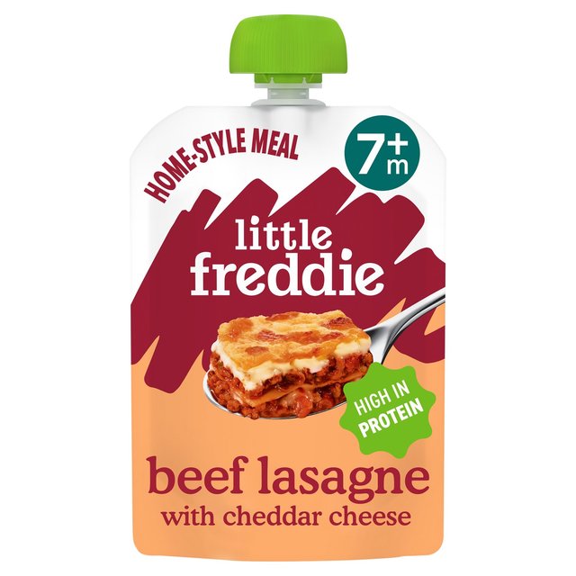 Little Freddie Beef Lasagne With a Pinch of Parmesan Organic Pouch, 7 Mths+, 130g