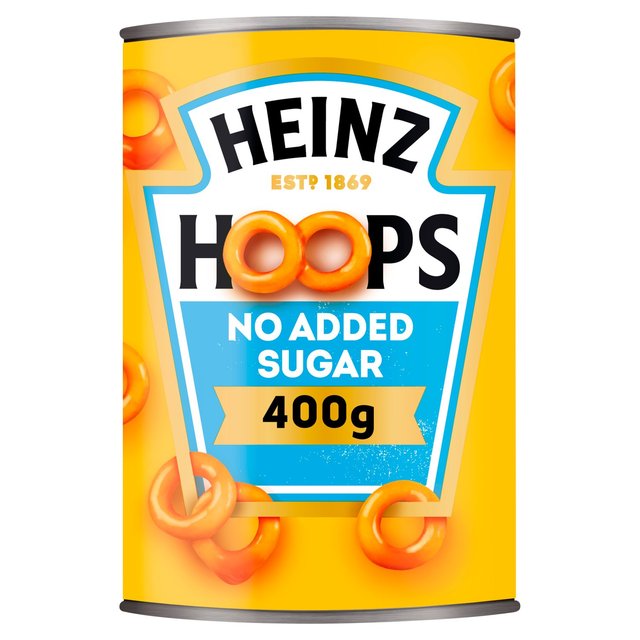 Heinz No Added Sugar Spaghetti Hoops, 400g