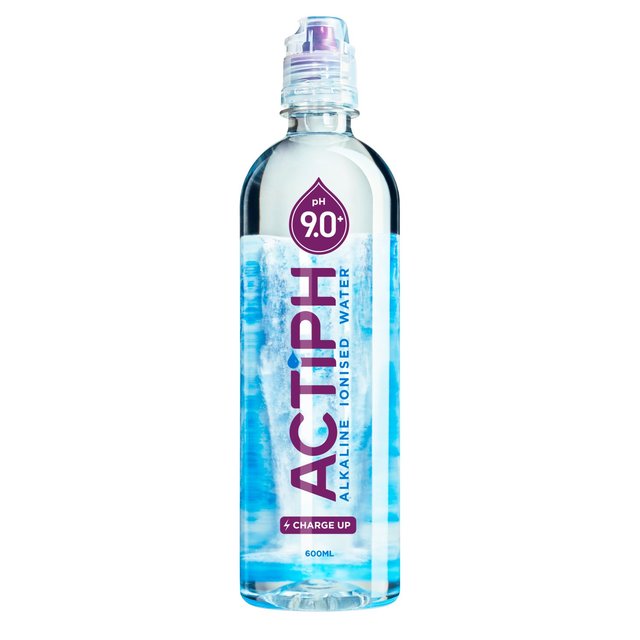 Actiph Alkaline Ionised Water, 600ml