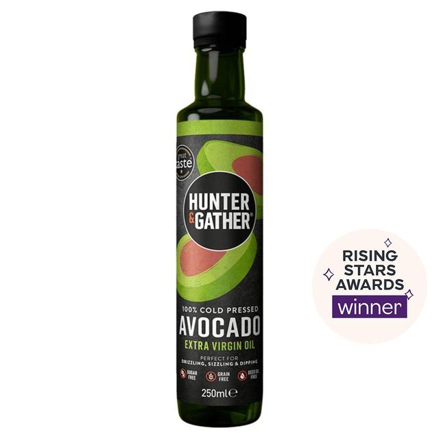 Hunter & Gather Cold Pressed Extra Virgin Avocado Oil, 250ml
