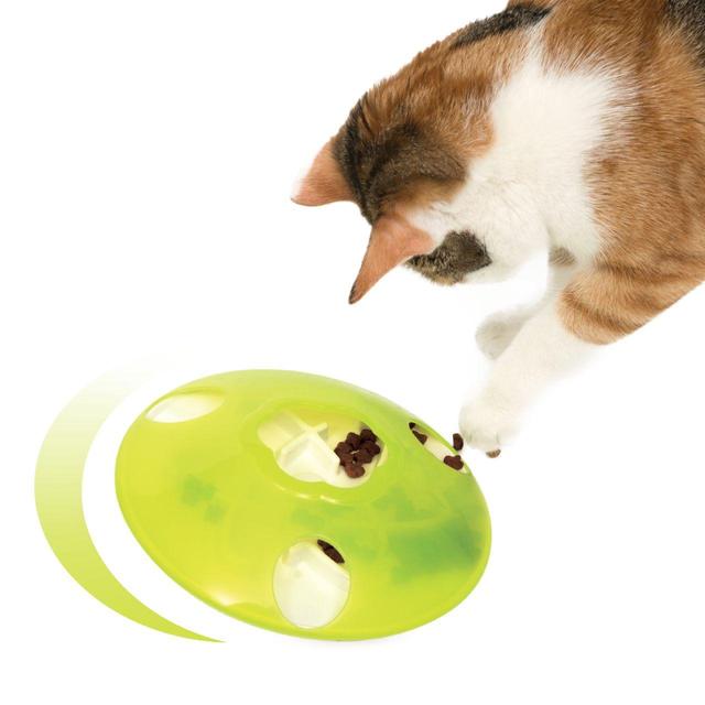 Catit Play Treat Spinner Cat Toy, 19.5x19.5x6cm