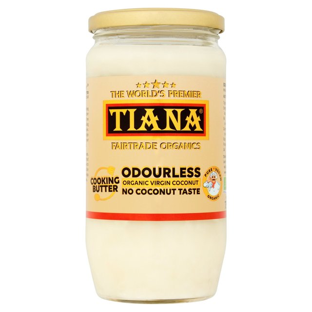 Tiana Fair Trade Organics Pure Virgin Coconut Cooking Butter, 750ml