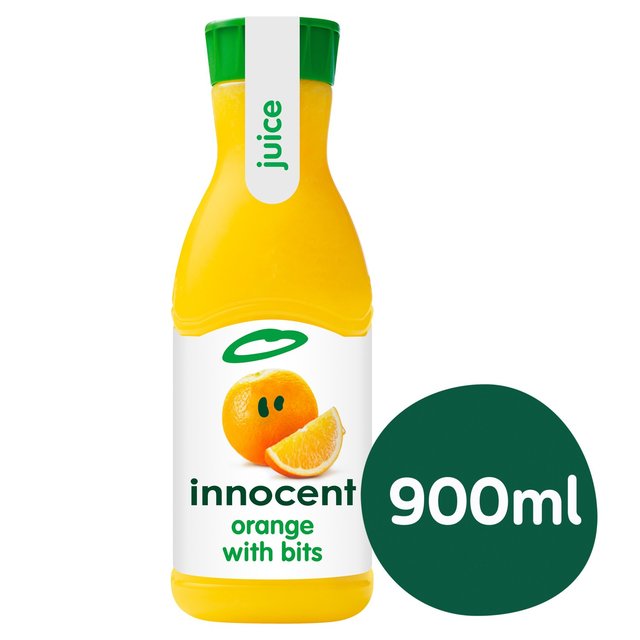 Innocent Orange Juice With Bits, 900ml
