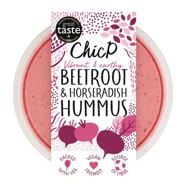 ChicP Beetroot & Horseradish Houmous, 150g