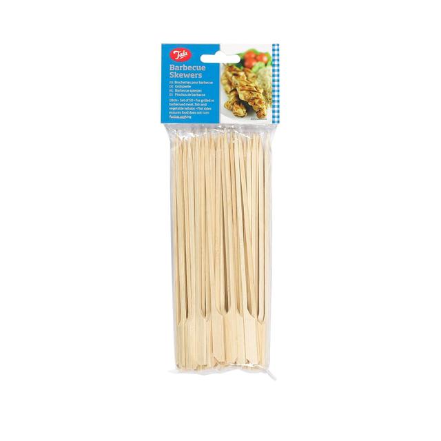 Tala 50 18cm Bamboo Skewers for BBQ’s, Kebabs