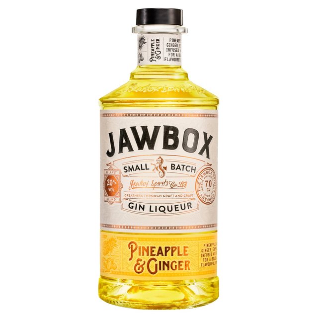 Jawbox Pineapple & Ginger, 70cl