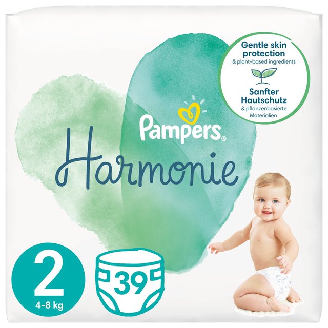 Pampers Harmonie Nappies Essential Pack, Size 2, 4-8kg