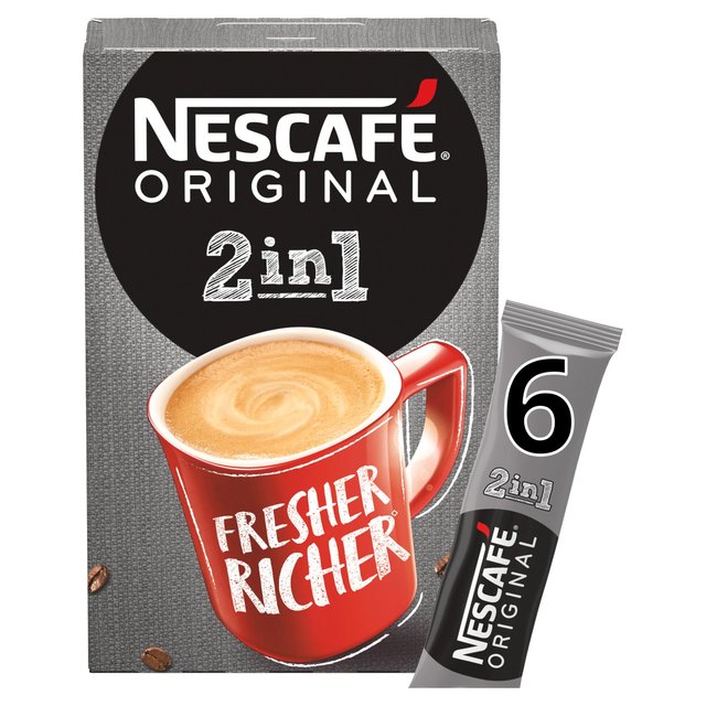 Nescafe Original 2in1 Coffee Sachets 8 x 10g from Ocado