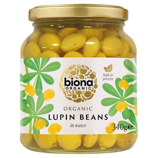 Biona Organic Lupin Beans, 340g