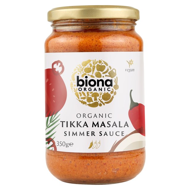 Biona Organic Tikka Masala Simmer Sauce, 350g