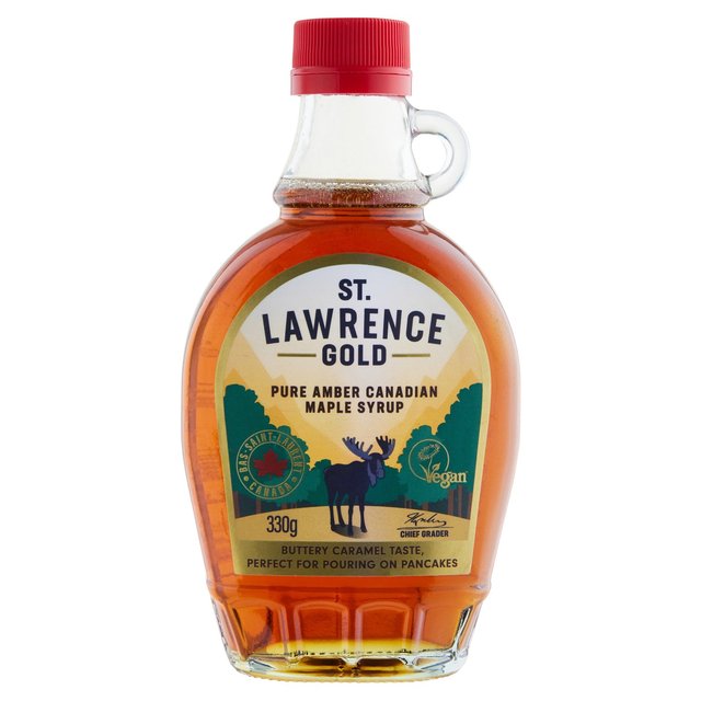 St Lawrence Gold Pure Maple Syrup Amber, 330g