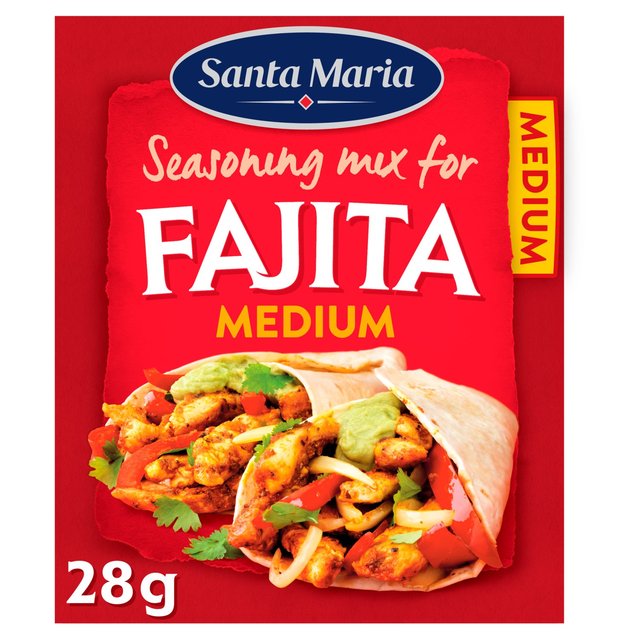 Santa Maria Medium Fajita Seasoning Mix, 28g