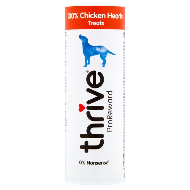 Thrive ProReward Treats for Dogs, Chicken Hearts, 30g