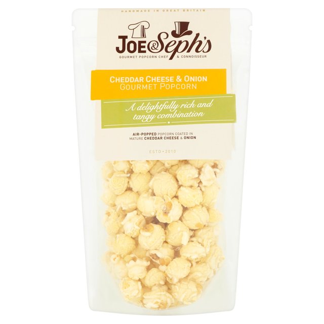 Joe & Seph’s Popcorn Cheddar Cheese & Onion, 70g
