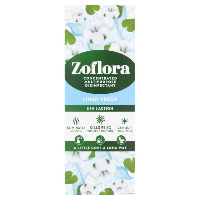 Zoflora Concentrated Disinfectant Linen Fresh, 500ml