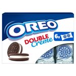 Oreo Double Creme Chocolate Sandwich Biscuit Lunchbox 6 Pack