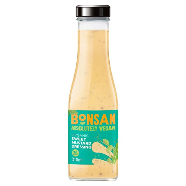 Bonsan Organic Vegan Sweet Mustard Dressing, 310ml