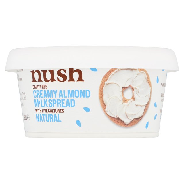 Nush Natural Almond Cream Cheese Style Spread, 150g