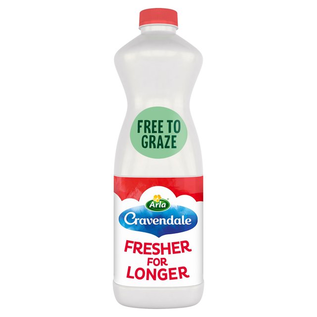 Cravendale Filtered Fresh Skimmed Milk Fresher for Longer, 1l