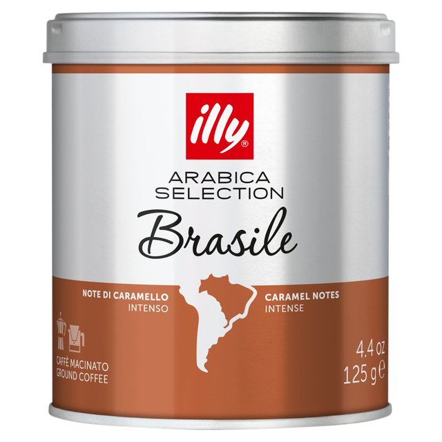Illy Ground Arabica Selection Brazil, 125g