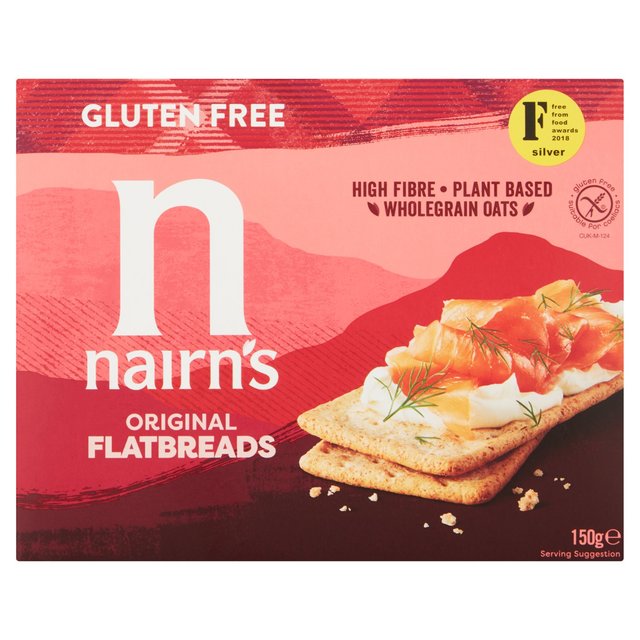Nairn’s Gluten Free Flatbreads Original, 150g