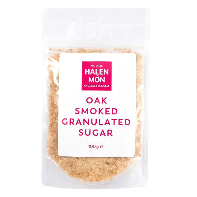 Halen Mon Oak Smoked Sugar Granulated, 100g