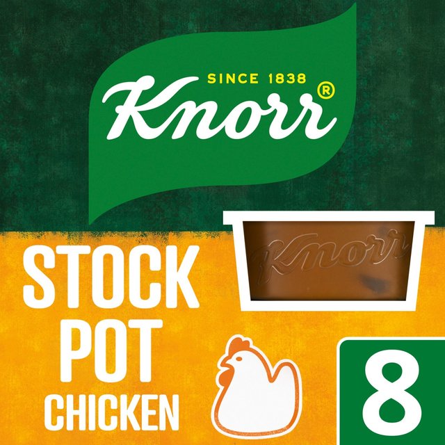 Knorr 8 Chicken Stock Pot, 8 x 28g