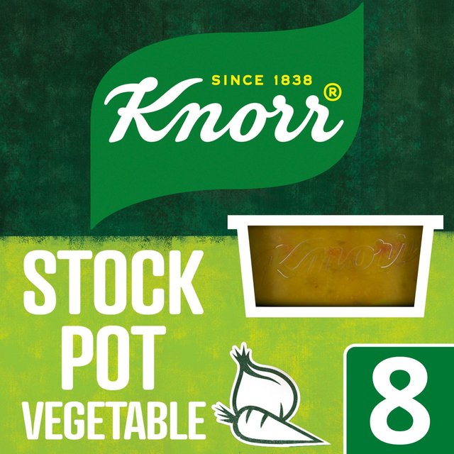 Knorr 8 Vegetable Stock Pot, 8 x 28g