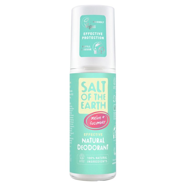 Salt of the Earth Melon & Cucumber Natural Deodorant Spray, 100ml