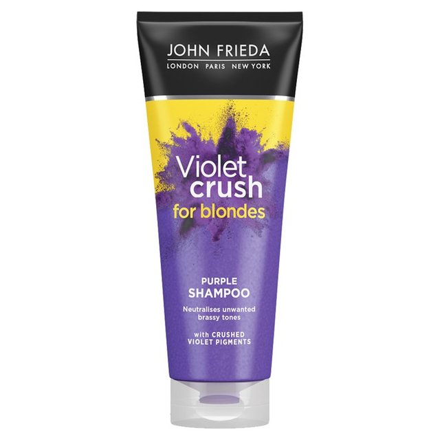 John Frieda Sheer Blonde Correcting Purple Shampoo for Blonde Hair, 250ml