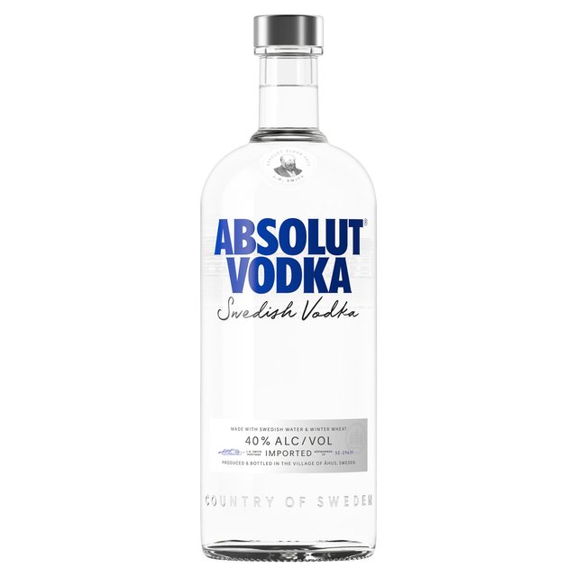 Absolut Blue Original Swedish Vodka, 1L