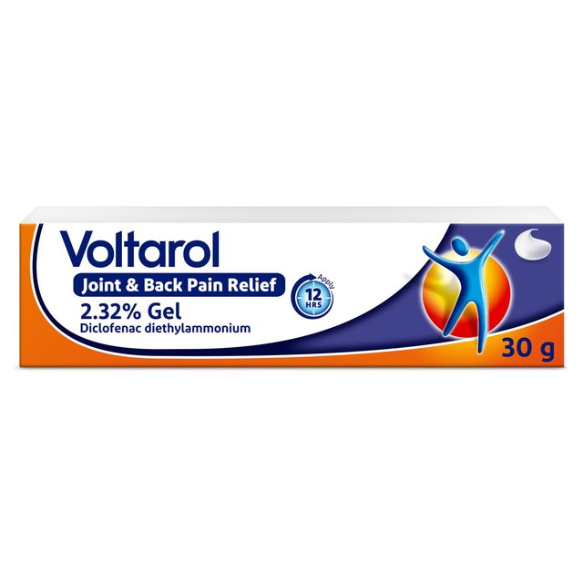 Voltarol Joint & Back Pain Killer Ibuprofen Gel 2.32%, 30g