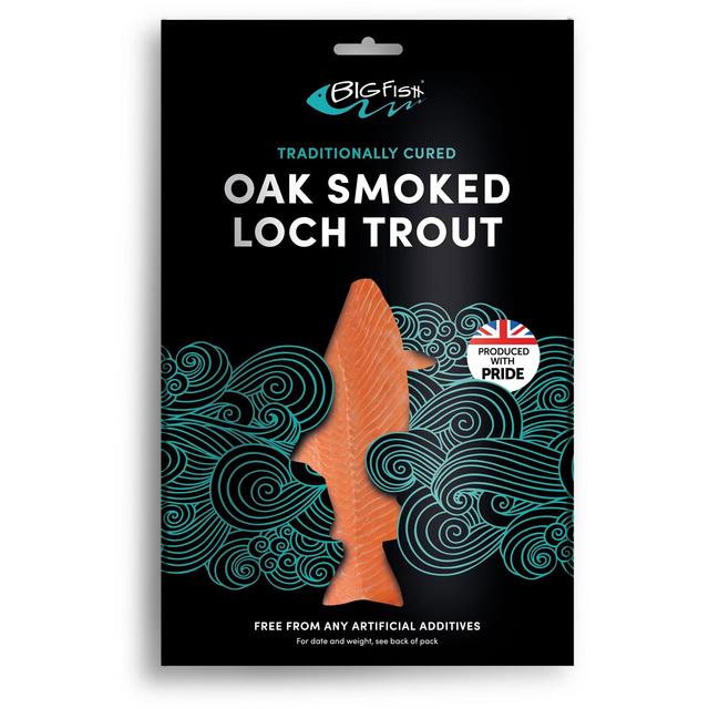 Big Fish Oak Smoked Trout, 100g