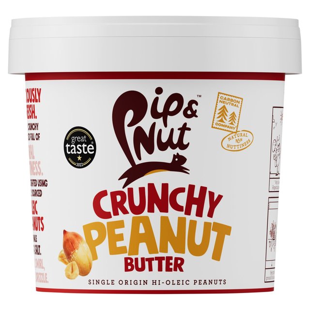 Pip & Nut Crunchy Peanut Butter, 1kg