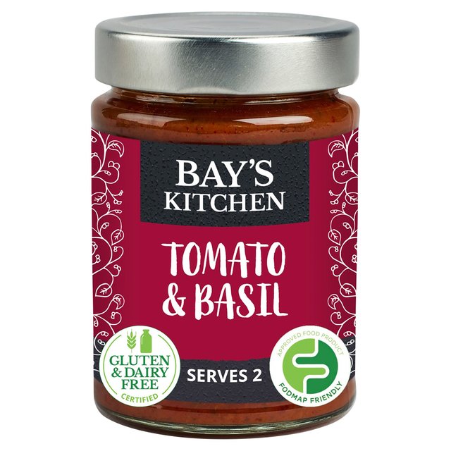 Bay’s Kitchen Tomato & Basil Stir-in Low Fodmap Sauce, 260g