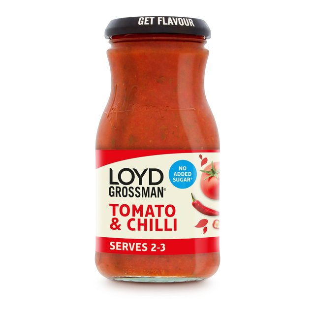 Loyd Grossman Tomato & Chilli No Added Sugar, 350g